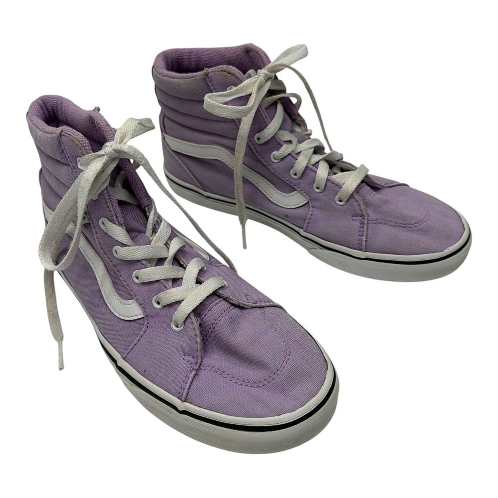 Vans Shoes Sk8-Hi High Top Sneakers Womens Size 6 Skateboarding Purple